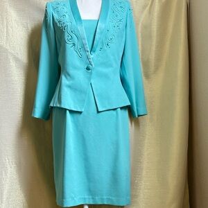 Nah Nah Collection 2 Piece dress suit size 12P